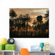 Forest Cordaites and Araucaria Wall Decal Design 1