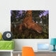 Dimetrodon amongst Alethopteris Ferns Wall Decal