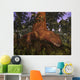 Dimetrodon amongst Alethopteris Ferns Wall Decal