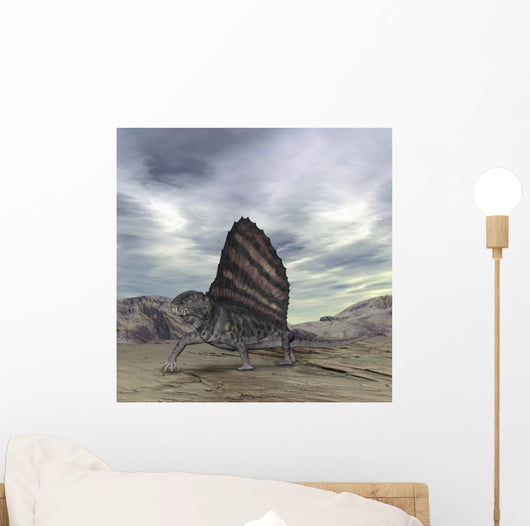 Dimetrodon Grandis Traverses Earth Wall Decal
