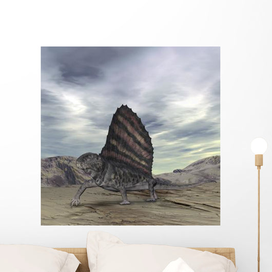 Dimetrodon Grandis Traverses Earth Wall Decal