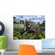 Estemmenosuchus Mirabilis Stands before Wall Decal