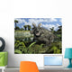Estemmenosuchus Mirabilis Stands before Wall Decal