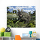 Estemmenosuchus Mirabilis Stands before Wall Decal