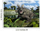 Estemmenosuchus Mirabilis Stands before Wall Decal