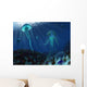 Swarm Jellyfish Swim Panthalassic Wall Decal Design 2