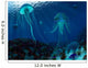 Swarm Jellyfish Swim Panthalassic Wall Decal Design 2