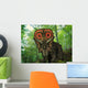 Colorful Torosaurus Wanders Cretaceous Wall Decal
