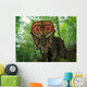 Colorful Torosaurus Wanders Cretaceous Wall Decal