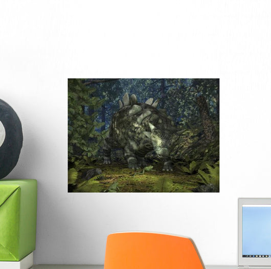 Crichtonsaurus Crosses Paths with Wall Decal