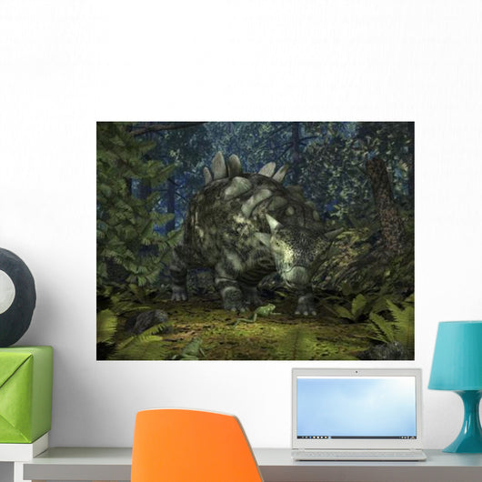 Crichtonsaurus Crosses Paths with Wall Decal