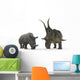 Adult Diabloceratops Compared to Wall Decal
