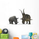 Adult Diabloceratops Compared to Wall Decal
