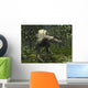 Dilophosaurus amidst Ginkgo Trees Wall Decal