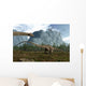 Diplodocus Dinosaurs Graze While Wall Decal