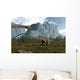 Diplodocus Dinosaurs Graze While Wall Decal