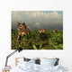 Herd Plant-eating Einiosaurus Roam Wall Decal