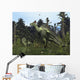 Lambeosaurus Rears onto Its Wall Decal