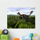 Feathered Microraptor Perched atop Wall Decal