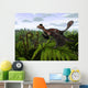 Feathered Microraptor Perched atop Wall Decal