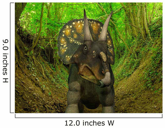 Nedoceratops Wanders Cretaceous Forest Wall Decal