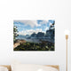 Sauroposeidon Graze While Feathered Wall Decal