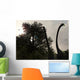 Pair Sauroposeidon Feed Leaves Wall Decal
