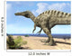 Carnivorous Suchomimus Wanders Beach Wall Decal