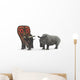 Adult Torosaurus Compared to Wall Decal