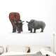 Adult Torosaurus Compared to Wall Decal