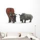 Adult Torosaurus Compared to Wall Decal