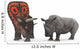 Adult Torosaurus Compared to Wall Decal