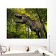Tyrannosaurus Wanders Cretaceous Forest Wall Decal