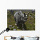 Brontotherium Leaves His Forest Wall Decal