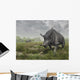 Brontotherium Wander Lush Late Wall Decal