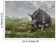 Brontotherium Wander Lush Late Wall Decal