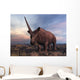 Elasmotherium Grazing Wall Decal