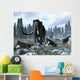 Pack Dire Wolves Crosses Wall Decal