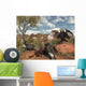 Pleistocene Black Vultures Feed Wall Decal