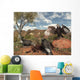 Pleistocene Black Vultures Feed Wall Decal
