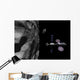 Manned Maneuvering Vehicle Descends Wall Decal