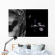 Manned Maneuvering Vehicle Descends Wall Decal