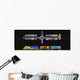Lunar Space Elevator Compared Wall Decal