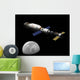 Manned Soyuz Tma-m Spacecraft Wall Decal Design 2