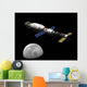 Manned Soyuz Tma-m Spacecraft Wall Decal Design 2