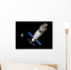 Manned Soyuz Tma-m Spacecraft Wall Decal Design 1