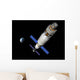 Manned Soyuz Tma-m Spacecraft Wall Decal Design 1