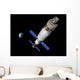 Manned Soyuz Tma-m Spacecraft Wall Decal Design 1