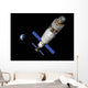 Manned Soyuz Tma-m Spacecraft Wall Decal Design 1