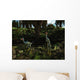 Caudipteryx Wander Prehistoric Landscape Wall Decal